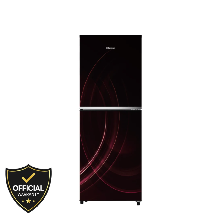 Hisense 238 Liters No Frost Glass Door Refrigerator (RTDG236NASR/BD3)