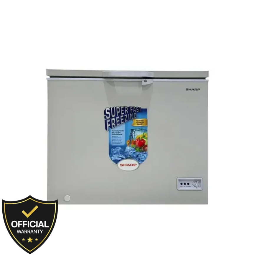 SHARP 190 Liters Chest Freezer Silver (SCF-K250X-SL2)