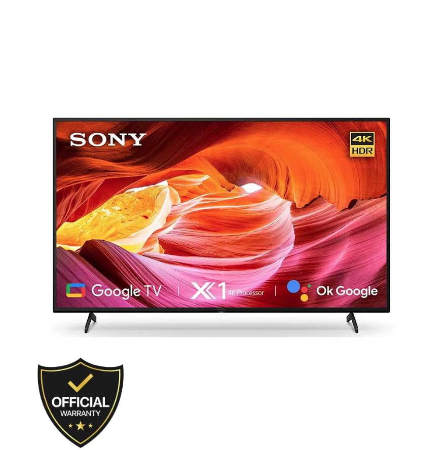 SONY 55 Inch Smart 4K UHD BRAVIA TV (KD55X75K)