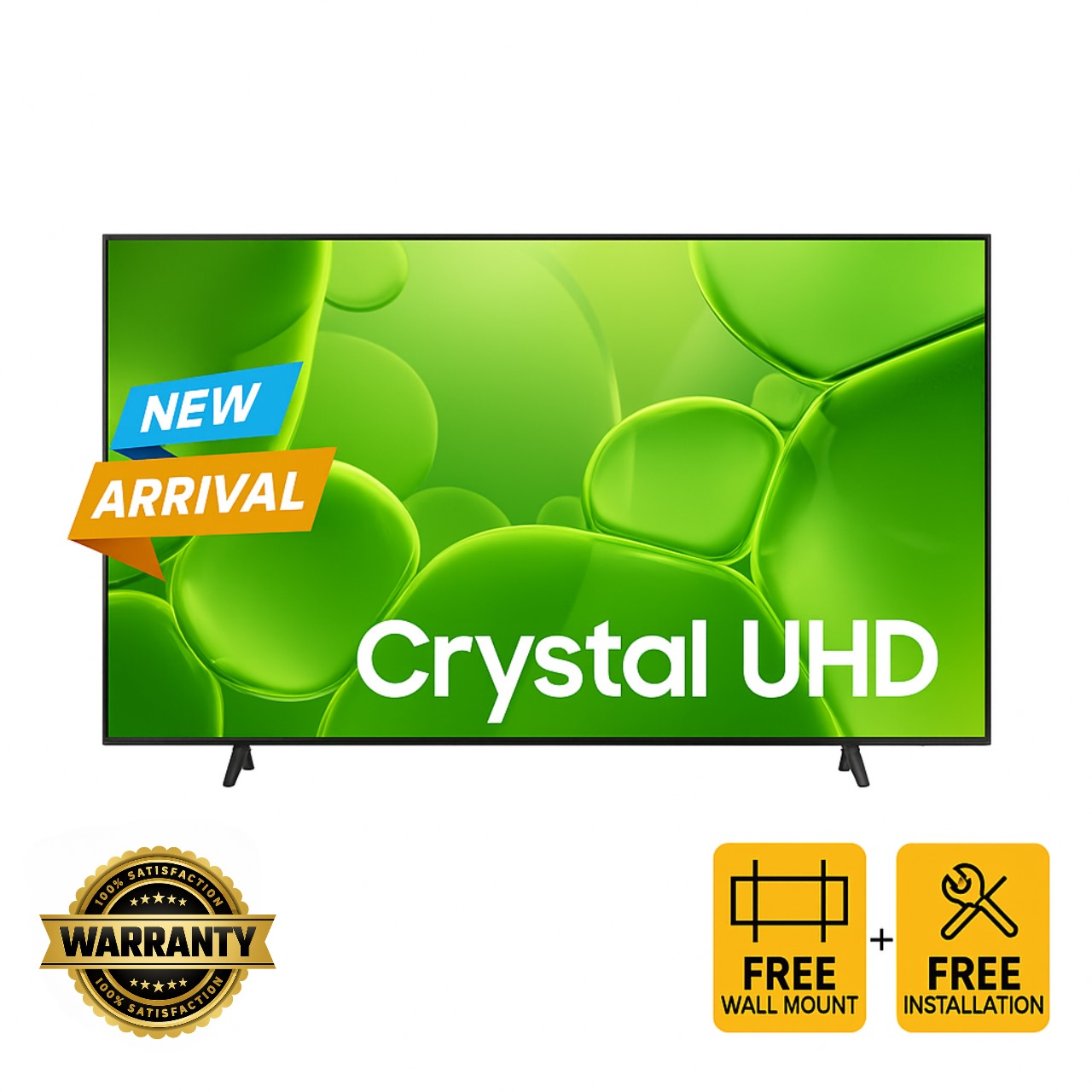Samsung 43 Inch UHD 4K Smart TV 2025 (43U8510F)